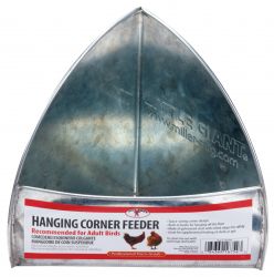 Galvanized Corner Hanging Feeder